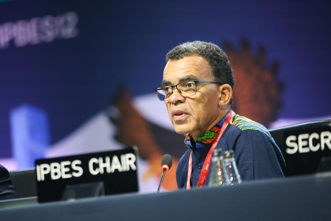IPBES Chair David Obura 