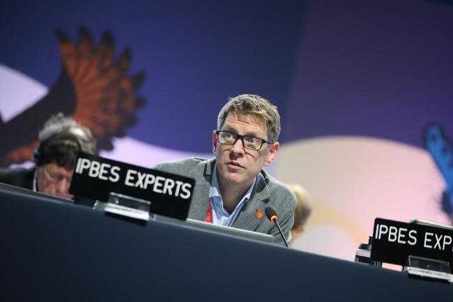 Matt Jones, Co-Chair of the Business and Biodiversity Assessment 