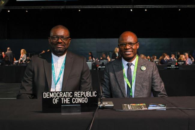 Delegates from the Democratic Republic of Congo 