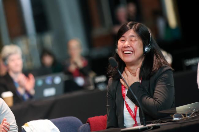 Yuka Otsuki Estrada, IPBES expert, is thanked for her work designing and producing the SPM graphics.