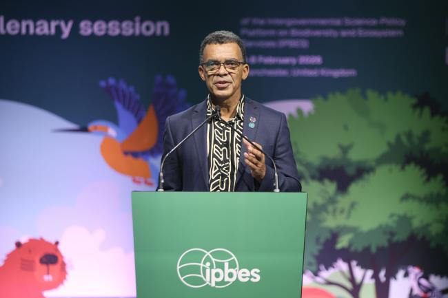 IPBES Chair David Obura 