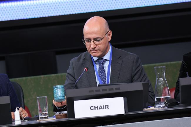 INC Chair Julio Cordano, Chile