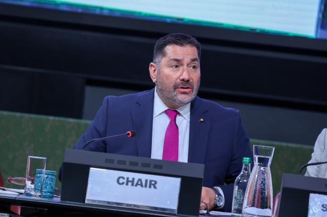 ISP-CWP Chair Osvaldo Patricio Álvarez Pérez, Chile
