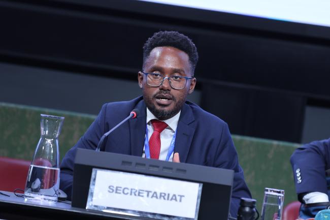 Alvin Gachie, Legal Officer, UNEP
