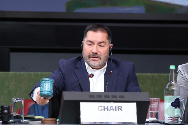 ISP-CWP Chair Osvaldo Álvarez Pérez, Chile