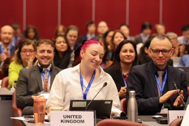 Helena Richards, UK, was elected as the meeting rapporteur