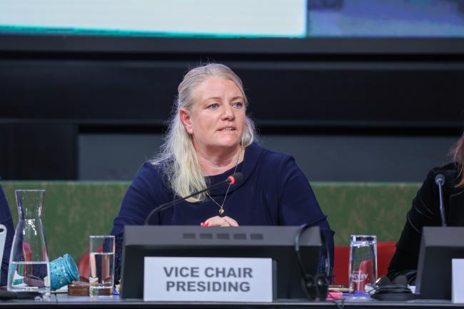 Vice-Chair Johanna Lissinger-Peitz, Sweden