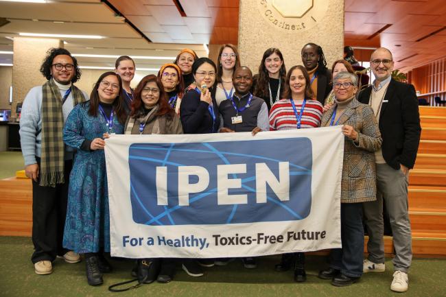 International Pollutants Elimination Network group photo