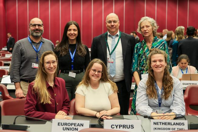 Delegates from the EU