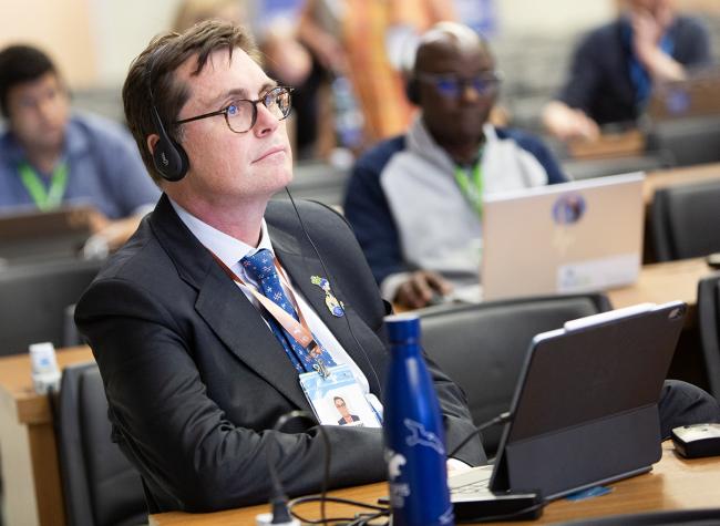 Andrew Raine, new Executive Secretary of CMS Secretariat - CMS COP15 - 25Mar2026