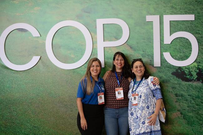 Doris Silva, Thais Volpi and Cátia Gonçalves, ABEMA - CMS COP15 - 24Mar2026