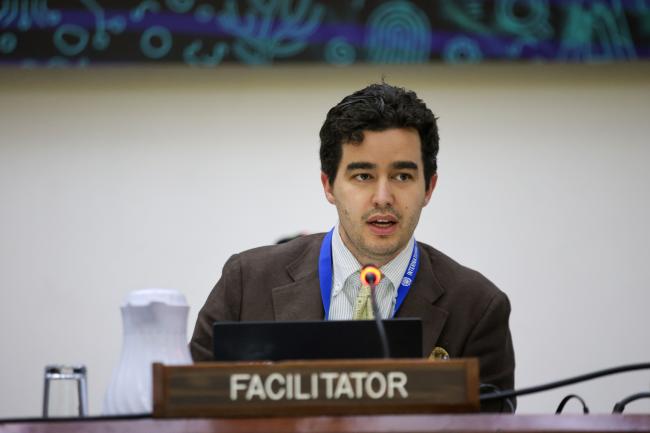 José Benchetrit, Canada, facilitator of the Friends of the President group on payment system and review of payment mechanism 