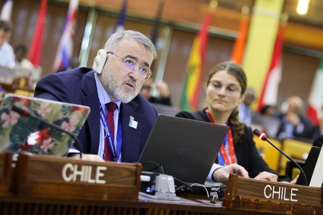 José Antonio Cabedo, Chile