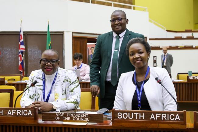Delegates from South Africa