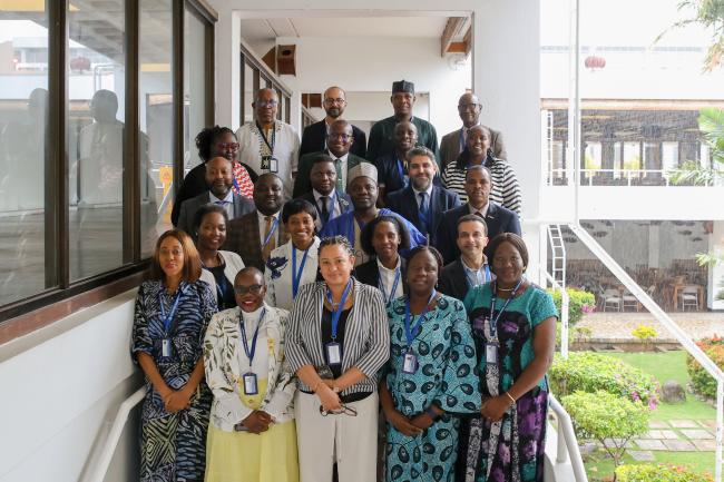 Delegates from the African group 
