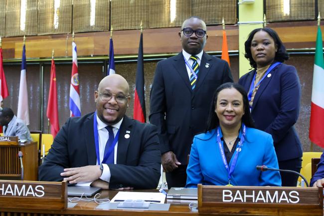 Delegates from the Bahamas 