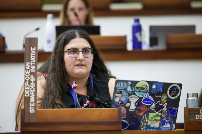 Victoria Assad, Deep-Ocean Stewardship Initiative (DOSI) 