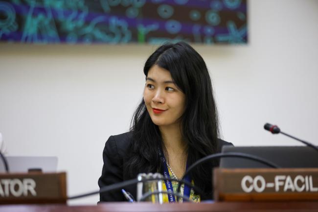 Jessie Lim, Singapore, Co-Facilitator of the Informal Working Group on Rights and Interests of Coastal States 