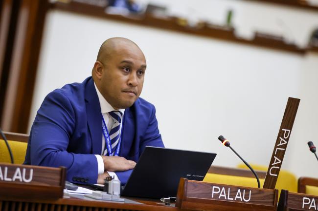 Charles Reklai Mitchell, Palau 