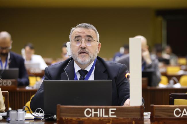 José Antonio Cabedo, Chile