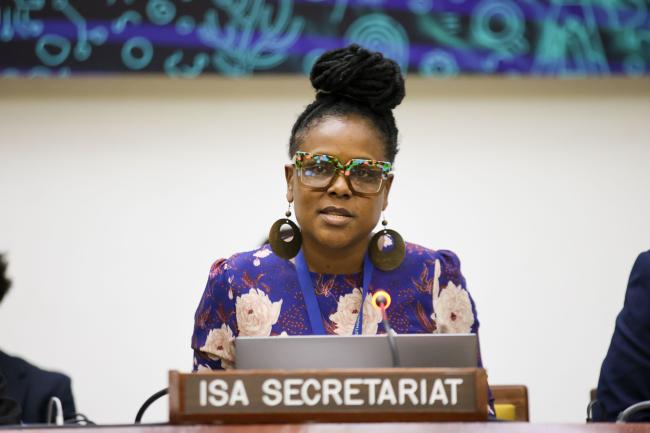 Sonja Phinn, ISA Secretariat 
