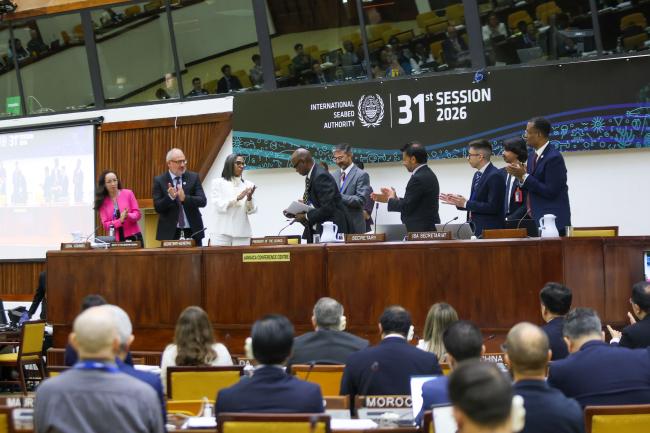 Outgoing Council President Duncan Muhumuza Laki, Uganda, was thanked for his work.
