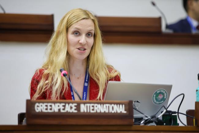 Louisa Casson, Greenpeace International 