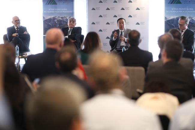 Panelists of the roundtable on Founders of the Mountain Partnership