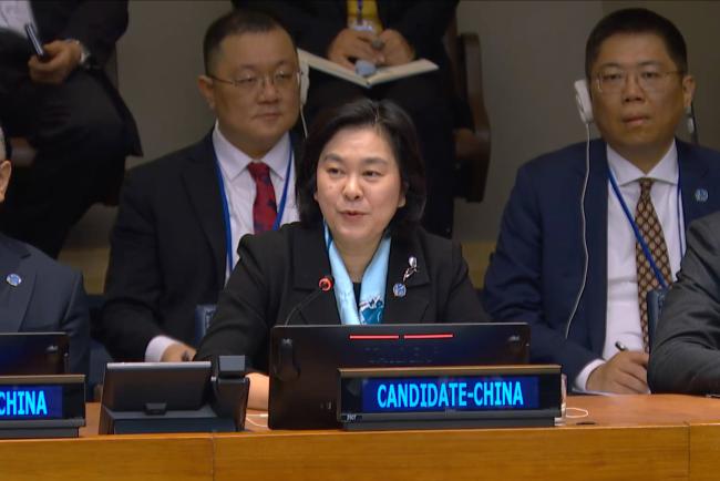Hua Chunying Vice Minister of Foreign Affairs, China