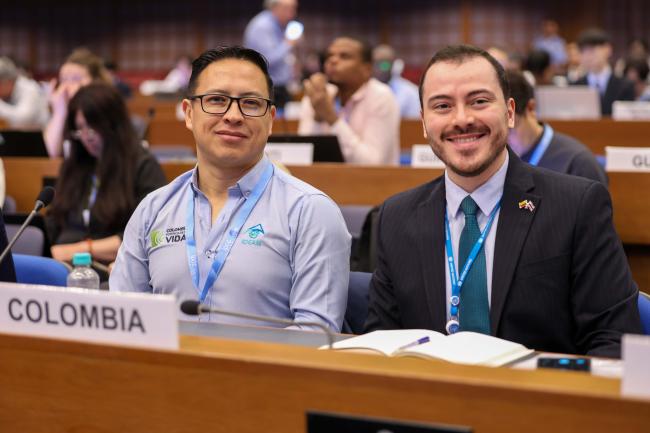 Delegates from Colombia 