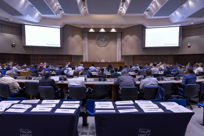 A view of the room during a contact group 
