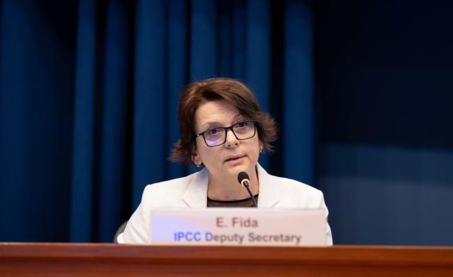 IPCC Deputy Secretary Ermira Fida 