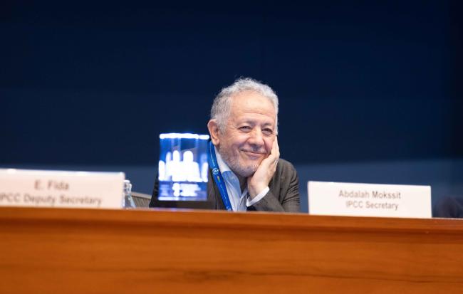IPCC Secretary Abdalah Mokssit 