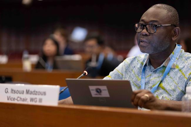 Gervais Itsoua Madzous, Vice-Chair, Working Group III 