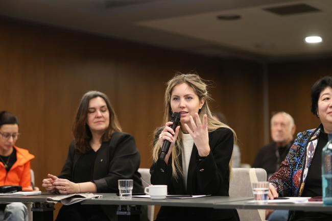 Ludovica Tancredi Martinelli, Outgoing Chair of the Mountain Partnership Steering Committee