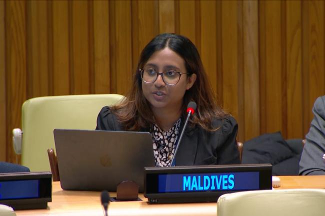 Representative from the Maldives