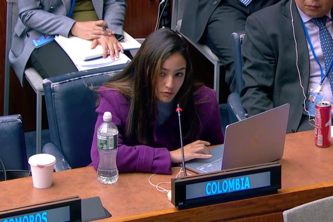 Representative from Colombia