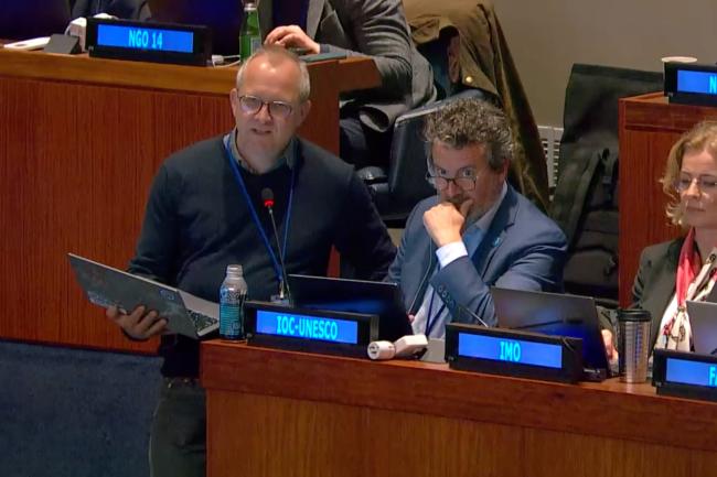 Representatives from IOC UNESCO
