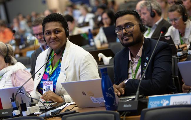 Senimili Nakora and , Krishneel Nand, Fiji Fiji- CMS COP15 - 27Mar2026