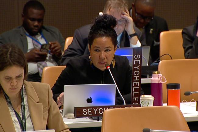 Tamara Thomas, Seychelles, on behalf of the African Group