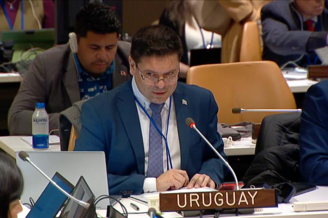 Representative from Uruguay