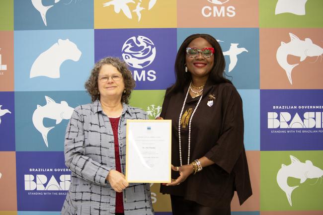 Weatlands Award - CMS COP15 - 24Mar2026