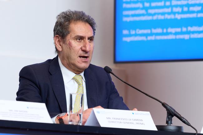 Francesco La Camera, Director General, International Renewable Energy Agency_ViennaEnergyForum_9April26