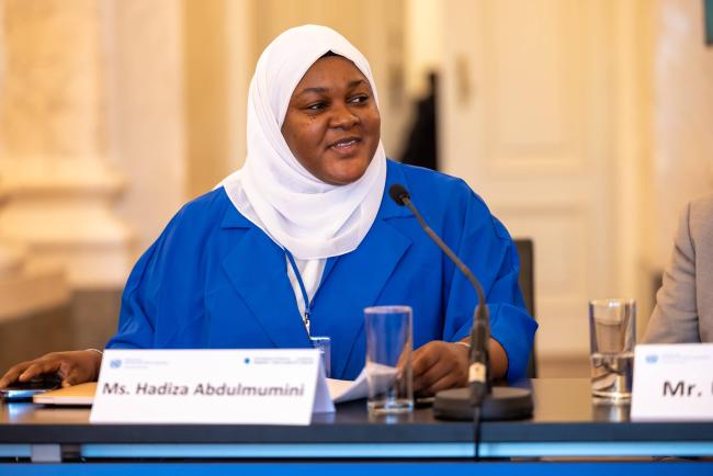 Hadiza Abdulmumini, SDG7 Youth Constitutuency_ViennaEnergyForum_10April26