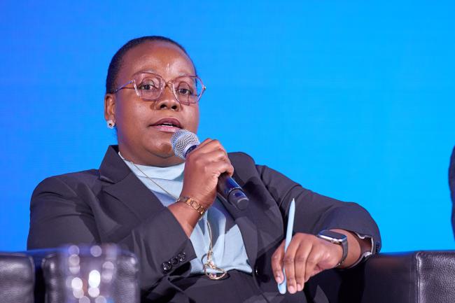 Marie-May Jeremie, Minister of Environment, Seychelles_ViennaEnergyForum_10April26