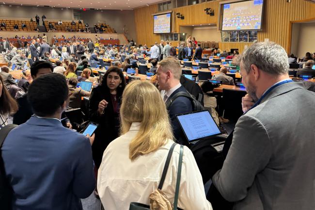Participants before the session