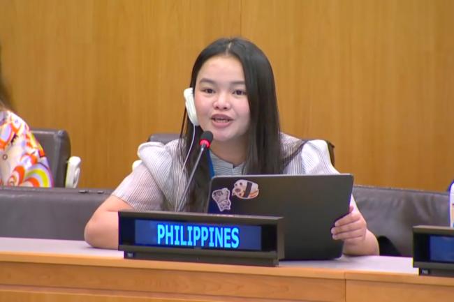 Representative from the Philippines