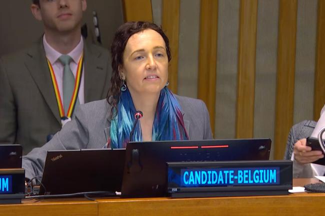 Sophie Mirgaux Dillien, Special Envoy for the Ocean for Belgium