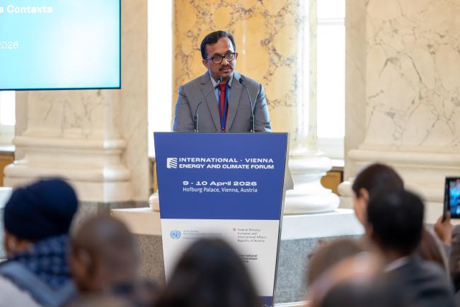 Sunil Handunnetti, Minister of Industry and Entrepreneurship Development, Sri Lanka_ViennaEnergyForum_10April26
