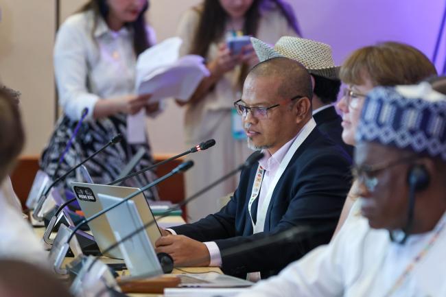 Steven Victor, Minister of Agriculture, Fisheries, and the Environment, Palau